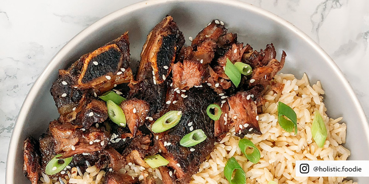 Sous Vide Korean BBQ Short Ribs (Serves 4)