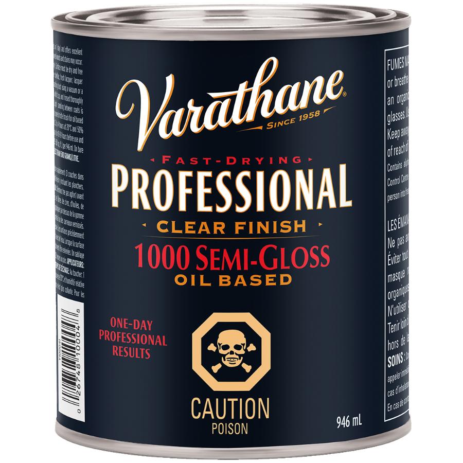 Varathane Pro Finisher for Floors, Clear Semi Gloss, 946 ml