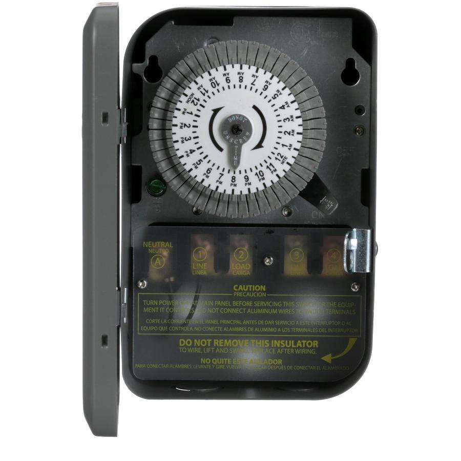 Woods 120V/40Amp SPST Outdoor Mechanical Timer Brantford Home Hardware