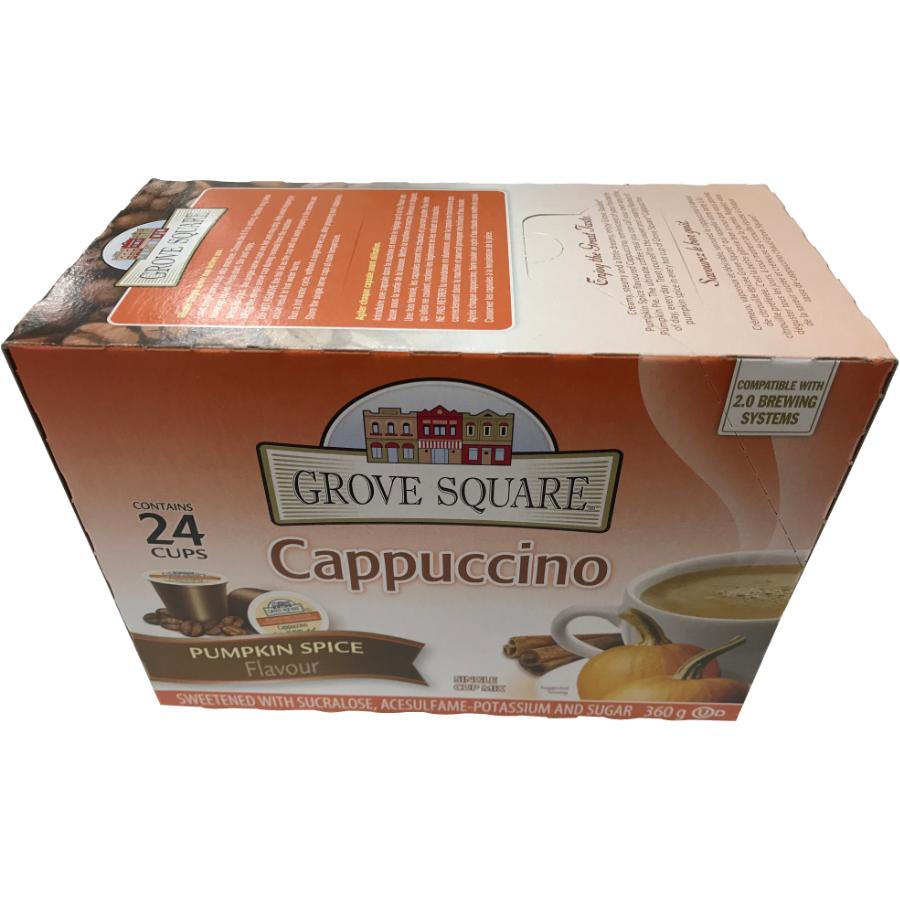 24 Pack Single Serve Cappuccino Pumpkin 