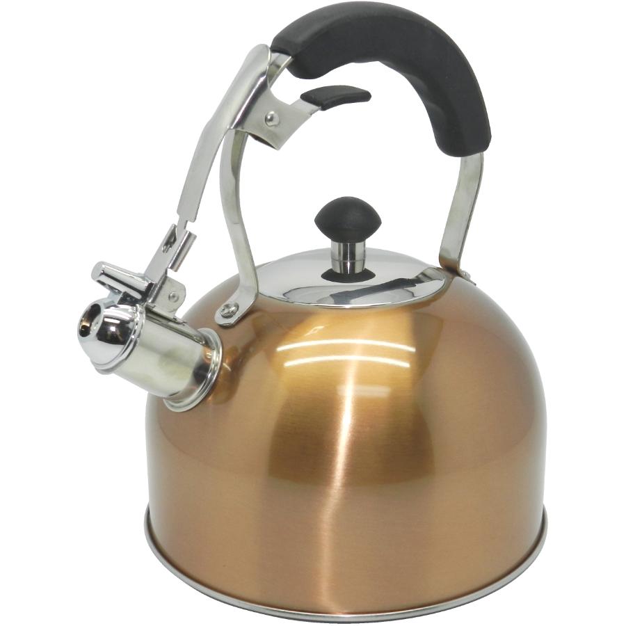 Copper whistling 2024 tea kettle