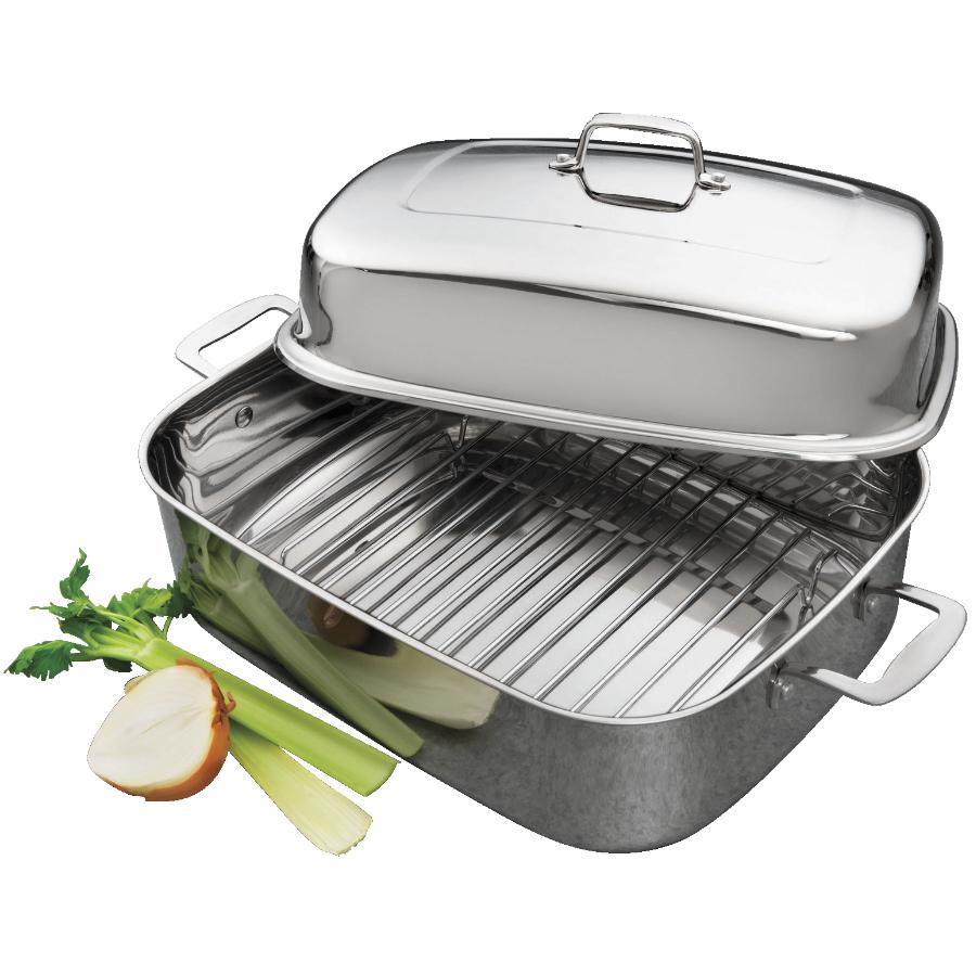 Best Stainless Steel Roasting Pan With Lid at James Carr blog